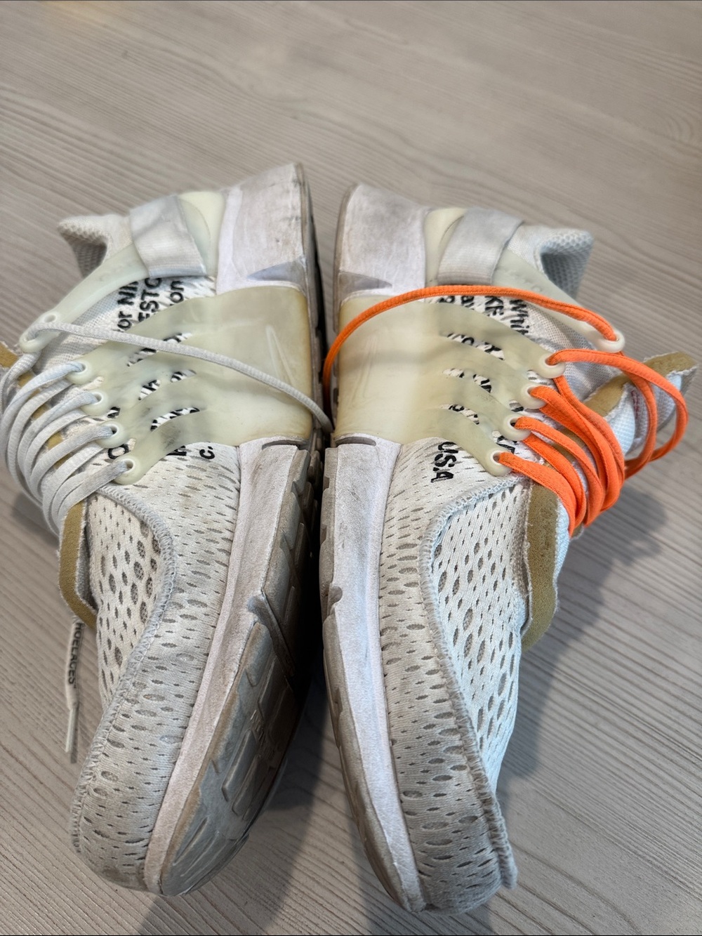 Nike Presto Off White Virgil Abloh sneakers mens 14 white - Picture 2 of 8